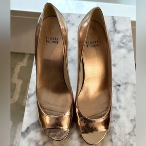 Stuart Weitzman Peep Toe Heel